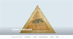 Desktop Screenshot of cirkelordenen.dk