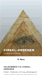 Mobile Screenshot of cirkelordenen.dk